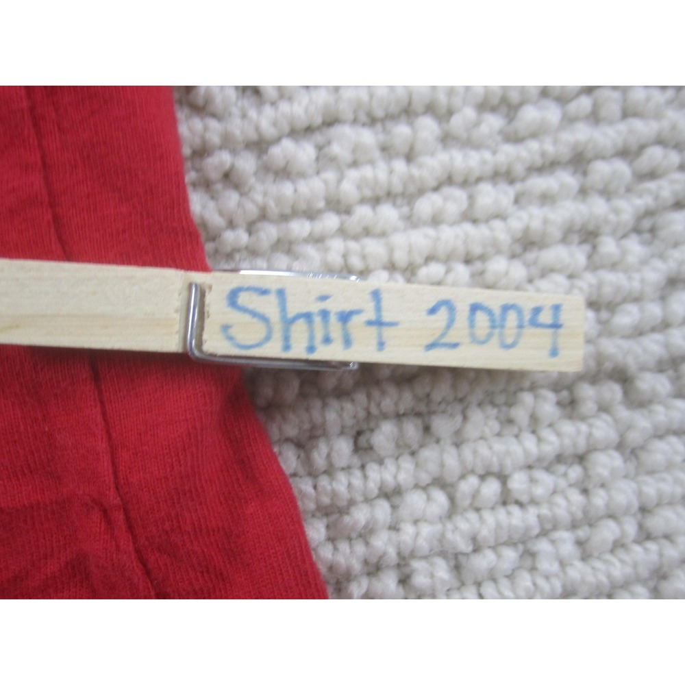 Vintage Anaheim Angels Shirt Mens Large Red MLB Baseball Raglan Tee 2000s - Picture 9 of 9